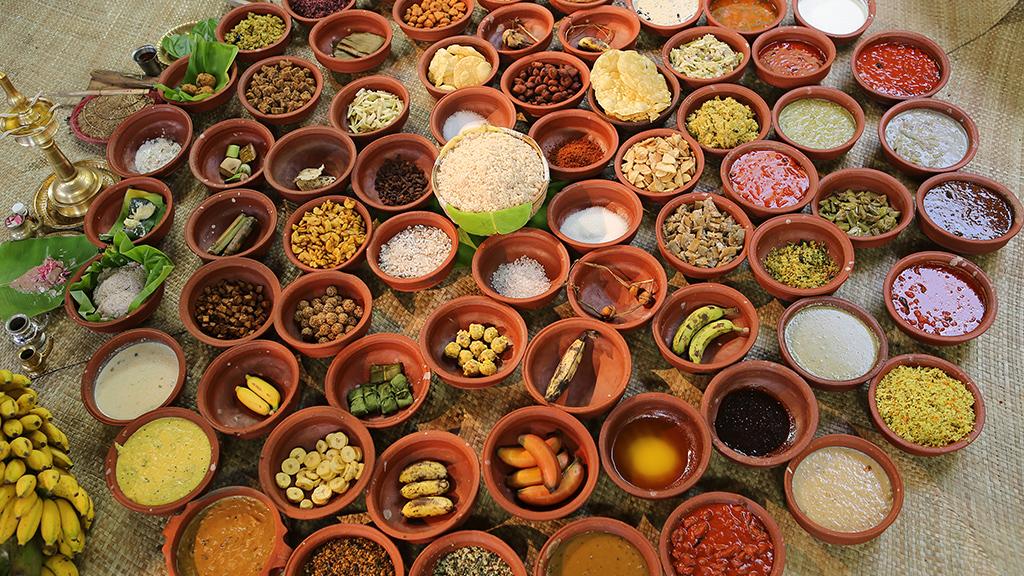 Aranmula Vallasadya Dishes