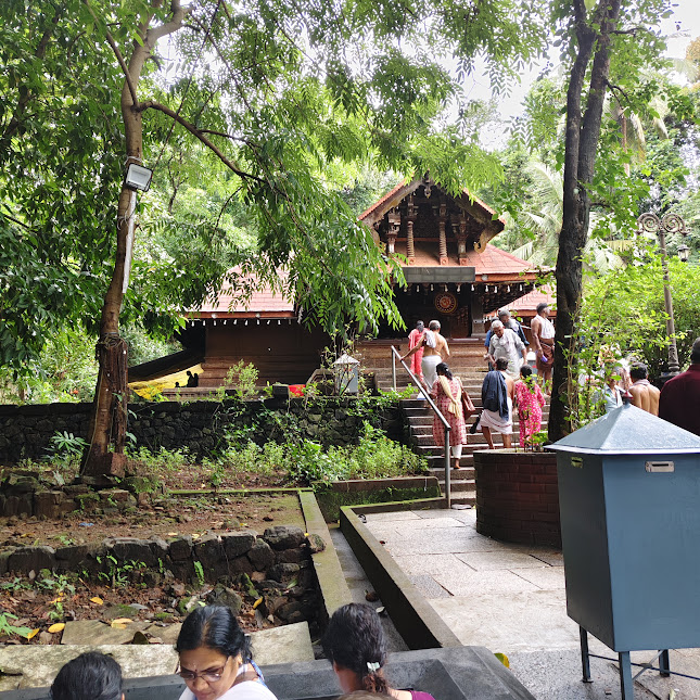 Ikkare Kottiyoor Temple — the permanent nalukettu temple complex on the western bank of the Bavali River at Kottiyoor, Kannur, Kerala, which operates year-round for daily Shiva worship but closes during the 28-day Vaishakha Mahotsavam when the divine focus shifts to the temporary Akkare Kottiyoor shrine on the opposite bank