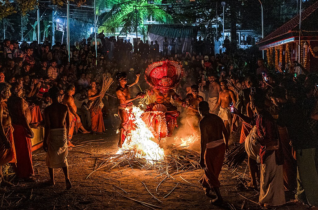 Kandanar Kelan Theyyam at Kannur