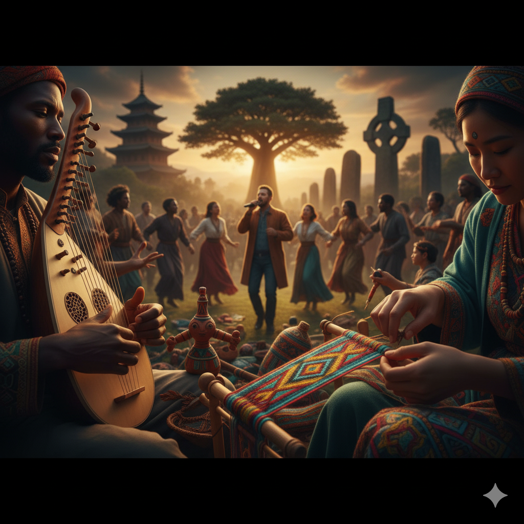 Music and Weaving
