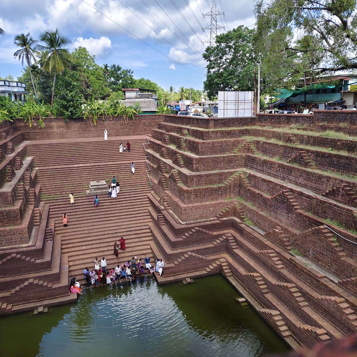 Temple Pond of Peralassery Temple, Kannur